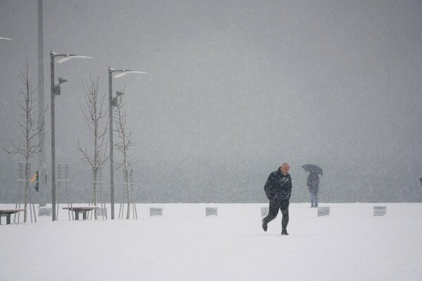 Νέες χιονοπτώσεις στη Βόρεια Ελλάδα έφερε ο «Βίκτωρ»