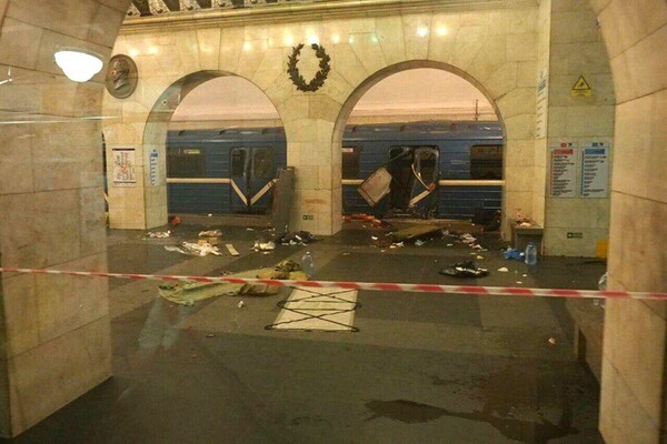 Βρέθηκαν μέλη του σώματος του φερόμενου ως βομβιστή στο μετρό της Αγίας Πετρούπολης
