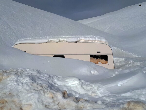 Κλειστό το χιονοδρομικό του Φαλακρού - Μεγάλος κίνδυνος για χιονοστιβάδες