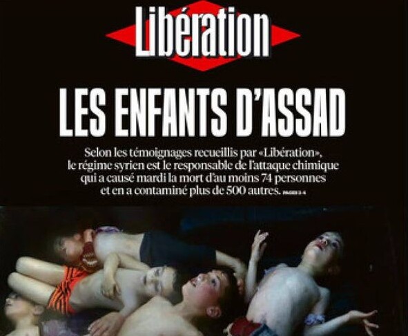 Tα παιδιά του Άσαντ - Το συγκλονιστικό εξώφυλλο της Liberation
