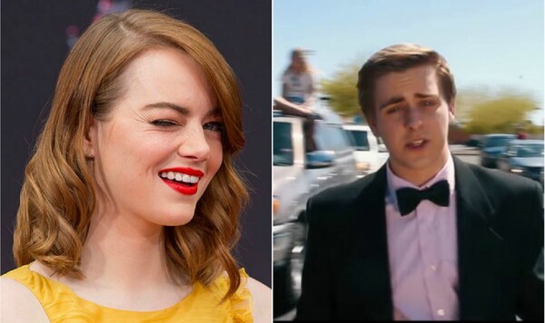 H τέλεια απάντηση της Emma Stone σε μαθητή που γύρισε σκηνή του «La La Land» για να την καλέσει στο χορό του σχολείου