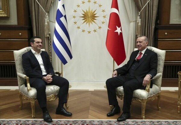 Τουρκία: Σε εξέλιξη η συνάντηση Τσίπρα - Ερντογάν στο Λευκό Παλάτι
