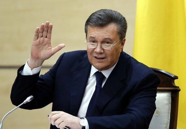 Ουκρανία: Κάθειρξη 13 ετών για εσχάτη προδοσία στον πρώην πρόεδρο Γιανουκόβιτς