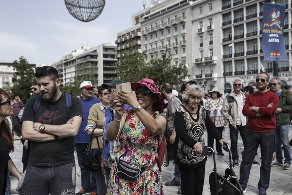 Αγωνιστική Πρωτομαγιά στο Σύνταγμα - ΦΩΤΟΓΡΑΦΙΕΣ