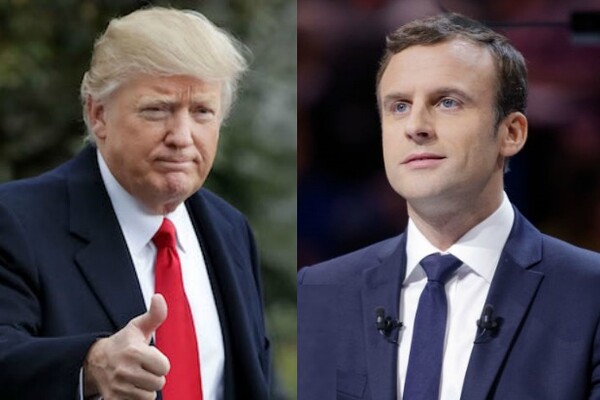Στη Γαλλία ο Τραμπ - Θα δώσει το παρών μαζί με τον Μακρόν στους εορτασμούς της Ημέρας της Βαστίλης.