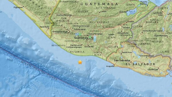 Γουατεμάλα-Σαλβαδόρ: Ισχυρός σεισμός 6,8 Ρίχτερ έγινε αισθητός στις δύο χώρες