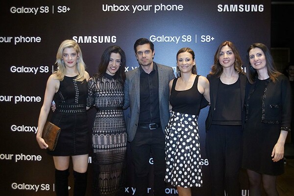 Λαμπερό πάρτυ για την πρεμιέρα του Samsung Galaxy S8 στην Ελλάδα