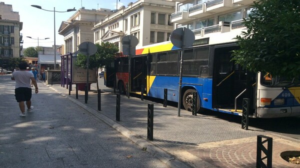 Για δεύτερη εβδομάδα χωρίς λεωφορεία η Θεσσαλονίκη