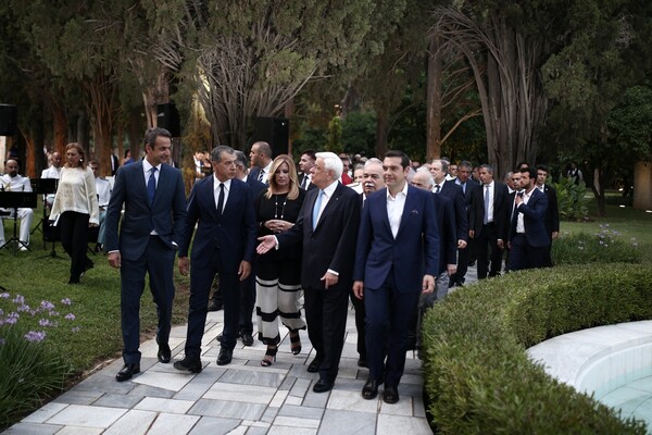 Ποιοι πήγαν στην δεξίωση στο Προεδρικό Μέγαρο - ΦΩΤΟΓΡΑΦΙΕΣ