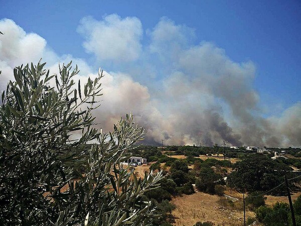 Μαίνεται η πυρκαγιά στα Κύθηρα - Σε κατάσταση έκτακτης ανάγκης κηρύχθηκε το νησί