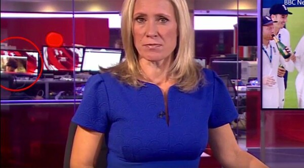 Γκάφα στις ειδήσεις του BBC - Μια γυμνή γυναίκα εμφανίστηκε στα μόνιτορ
