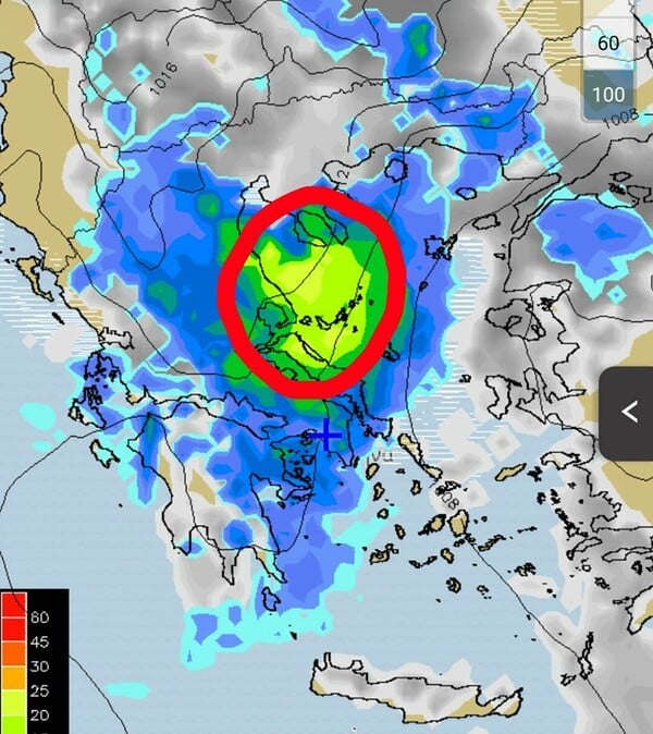 Ισχυρή κακοκαιρία και εκατοντάδες κεραυνοί σε λίγες ώρες στην Ελλάδα