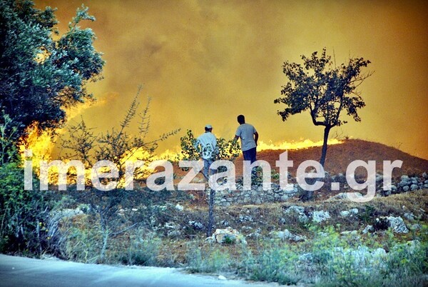 Νέα πύρινα μέτωπα στην Ζάκυνθο