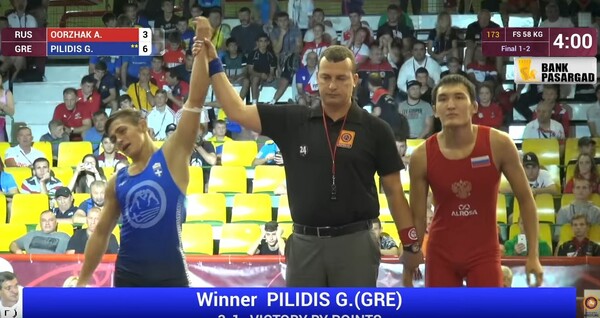 Πρωταθλητής Ευρώπης στην πάλη ο Πιλίδης - Ιστορικό ρεκόρ με 5 μετάλλια σε τρία χρόνια