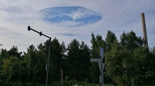 Μια «τεράστια τρύπα» στον ουρανό προκάλεσε το ενδιαφέρον στο Ελσίνκι