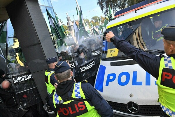 Σουηδία: Επεισόδια και συλλήψεις στο Γκέτεμποργκ σε πορεία της ναζιστικής οργάνωσης NMR