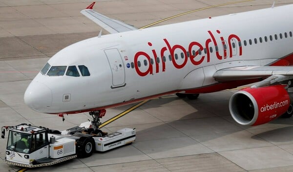 Air Berlin: Σταματούν οι πτήσεις το αργότερο έως τις 28 Οκτωβρίου
