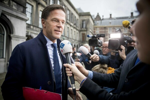 Ολλανδία: Συμφωνία για σχηματισμό κυβέρνησης συνασπισμού, 7 μήνες μετά τις εκλογές