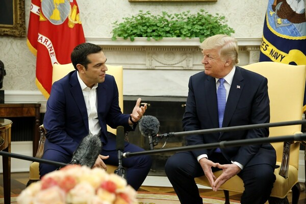 Τραμπ σε Τσίπρα: Η Ελλάδα θα επιστρέψει - Θα βοηθήσουμε στην αναβάθμιση των F-16