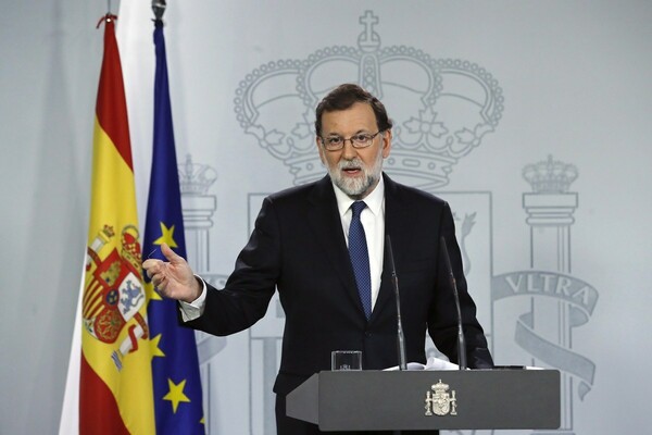 Ραχόι: Προτεραιότητα η αποκατάσταση της νομιμότητας στην Καταλονία