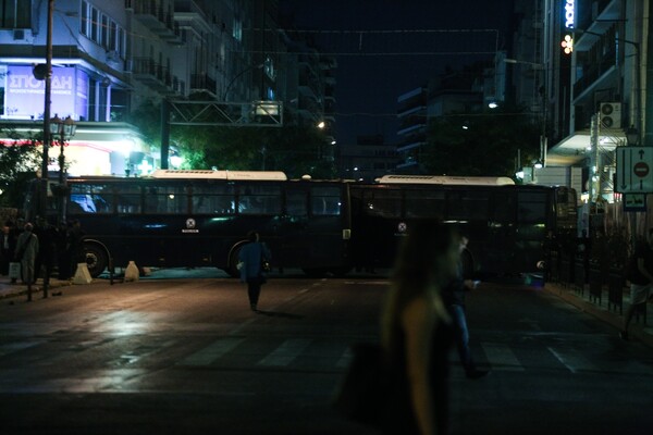 Η Μάγδα Φύσσα στην διαδήλωση κατά της Χρυσής Αυγής για τα νέα γραφεία στον Πειραιά