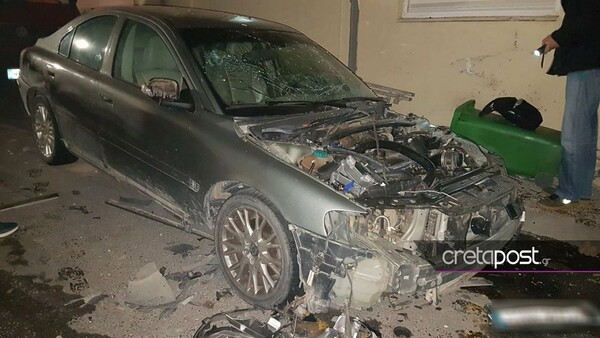 Κρήτη: Έκρηξη αυτοκινήτου στο κέντρο του Ηρακλείου