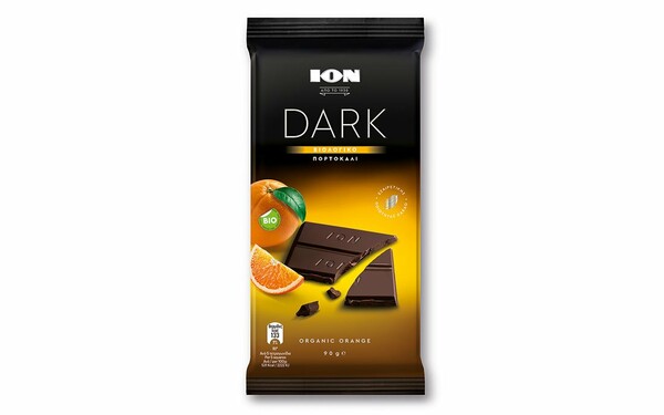 ION Dark με πράσινο τσάι και lime και ION Dark με βιολογικό πορτοκάλι