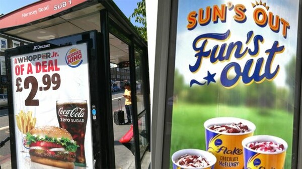 Το Λονδίνο απαγόρευσε τις διαφημίσεις junk food στα μέσα μαζικής μεταφοράς