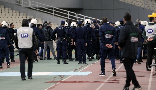 Απαγόρευση εισόδου στα γήπεδα για τους συλληφθέντες στα επεισόδια του ΟΑΚΑ