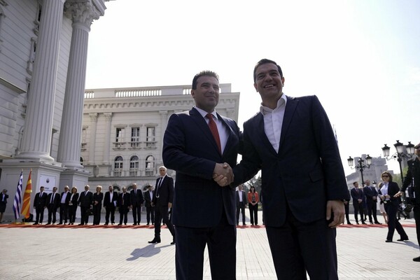 Τσίπρας από Σκόπια: Κανείς δεν θα αμφισβητήσει τη Συμφωνία των Πρεσπών - Ούτε ο Μητσοτάκης