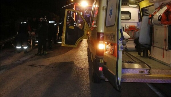 Μία νεκρή και ένας σοβαρά τραυματίας σε τροχαίο στην Κρήτη