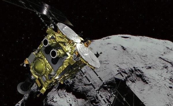 Διάστημα: Το Hayabusa 2 βομβάρδισε τον αστεροειδή Ριούγκου - Τα δείγματα θα επιστρέψουν στη Γη