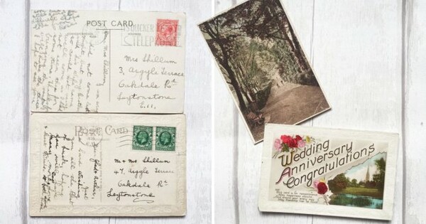Ανακάλυψε στο eBay καρτ-ποστάλ που είχαν σταλεί στους παππούδες της το 1936