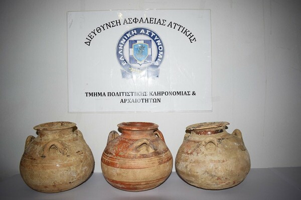 Τρεις συλλήψεις στην Κυπαρισσία για αρχαιοκαπηλία