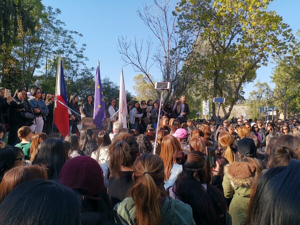 Κύπρος: Διαμαρτυρία από Φιλιππινέζες στη Λευκωσία για τις δολοφονημένες γυναίκες