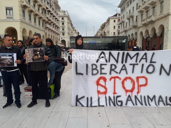 Στο δρόμο οι βίγκαν για τα δικαιώματα των ζώων