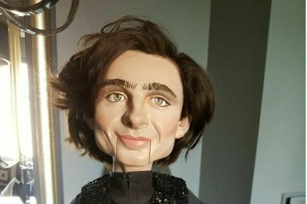 Αυτή η «τρομακτική» κούκλα του Timothée Chalamet πουλιέται στο eBay για 122.795 δολάρια