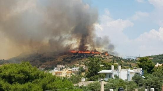 Πληροφορίες για προσαγωγή στο Λαγονήσι - Ηλικιωμένος φέρεται να παραδέχτηκε πως προκάλεσε τη φωτιά