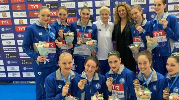 Δεύτερο μετάλλιο για την εθνική ομάδα συγχρονισμένης κολύμβησης στο Ευρωπαϊκό Κύπελλο