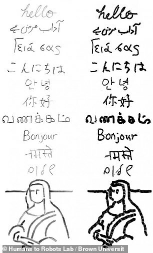 Ρομπότ έμαθε μόνο του να γράφει «γεια σας» στα ελληνικά και να σκιτσάρει την Μόνα Λίζα