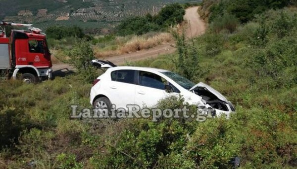 Αταλάντη: Νέο θανατηφόρο τροχαίο - Αυτοκίνητο έπεσε σε γκρεμό