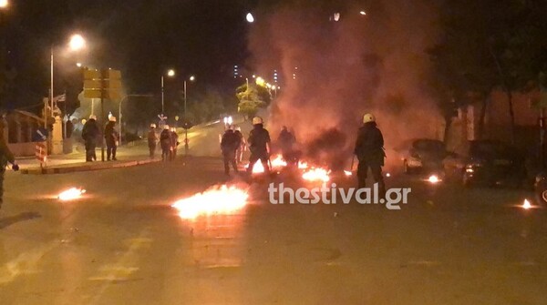 Θεσσαλονίκη: Επεισόδια με μολότοφ και χρήση χημικών