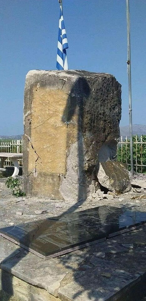 Αλβανία: Άγνωστοι ανατίναξαν το μνημείο του αγωνιστή Θύμιου Λιώλη