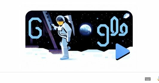 Apollo 11: Το Google Doodle γιορτάζει τα 50 χρόνια από την κατάκτηση της Σελήνης