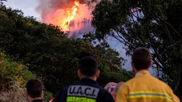 Υπό έλεγχο η πυρκαγιά στο Γκραν Κανάρια - Επέστρεψαν στα σπίτια τους οι κάτοικοι
