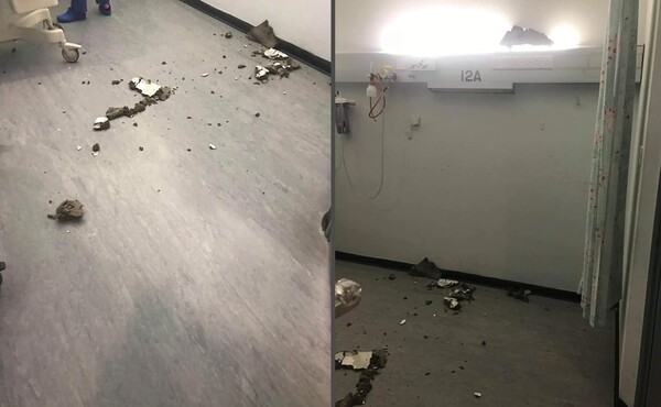 Κύπρος: Έπεσε τμήμα οροφής σε θάλαμο νοσοκομείου με θερμοκοιτίδες νεογνών