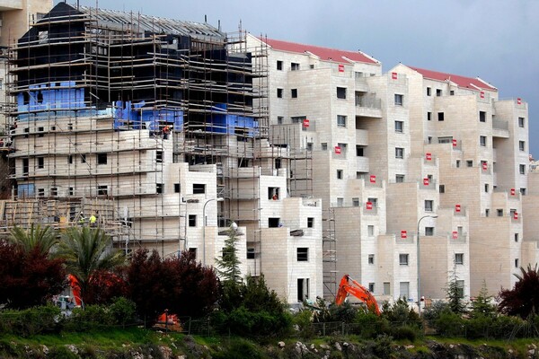 Ναι από το Ισραήλ για την κατασκευή κατοικιών στην κατεχόμενη Δυτική Όχθη