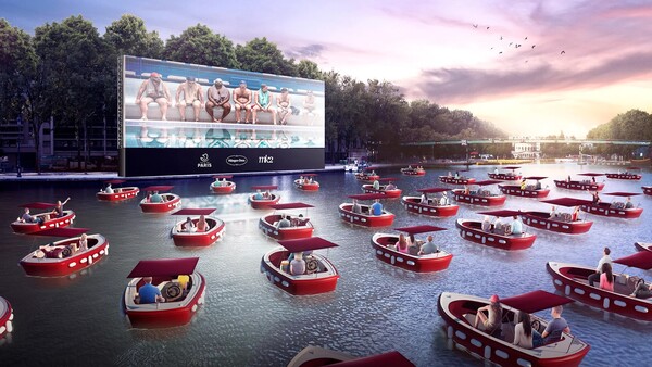 Το Παρίσι φέρνει στις όχθες του Σηκουάνα ένα πλωτό θερινό σινεμά