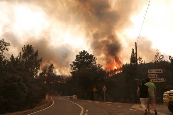 Πορτογαλία: 20 τραυματίες από τις μεγάλες πυρκαγιές