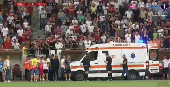 Κατέρρευσε στο γήπεδο ο προπονητής της Ντιναμό Βουκουρεστίου